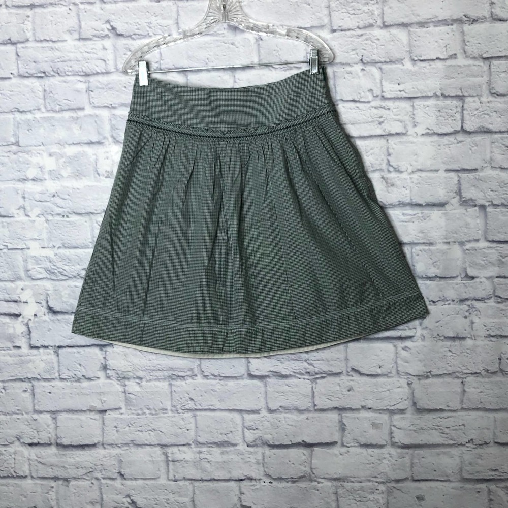 AEO Plaid Mini Skirt Side Zipper 6 EUC